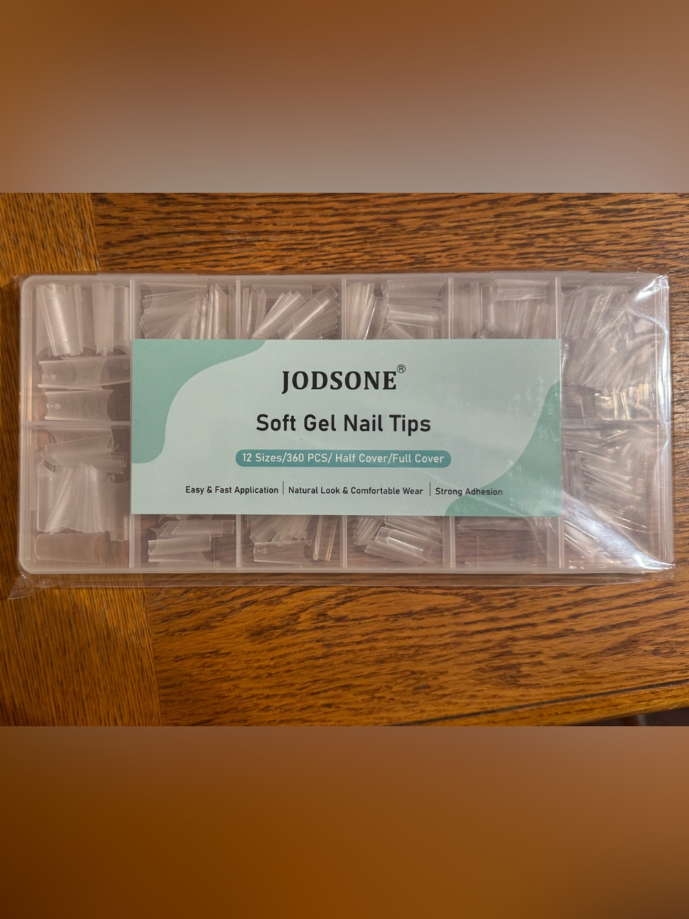 Soft Gel Nail Tips 360 pcs 12 sizes